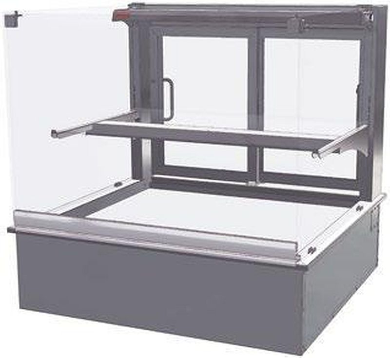 Bild 1: Wiha Kühlvitrine Snack-Counter 520 BE DT 2 eckig