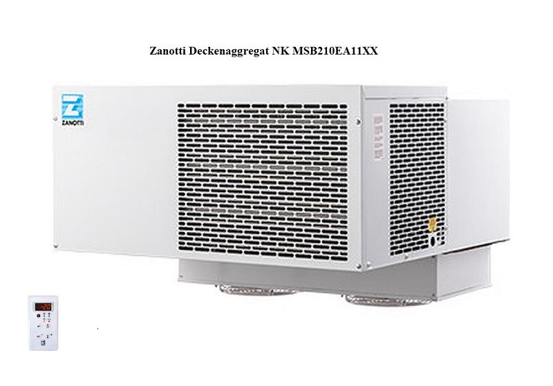 Bild 1: Zanotti Deckenaggregat NK MSB210EA11XX