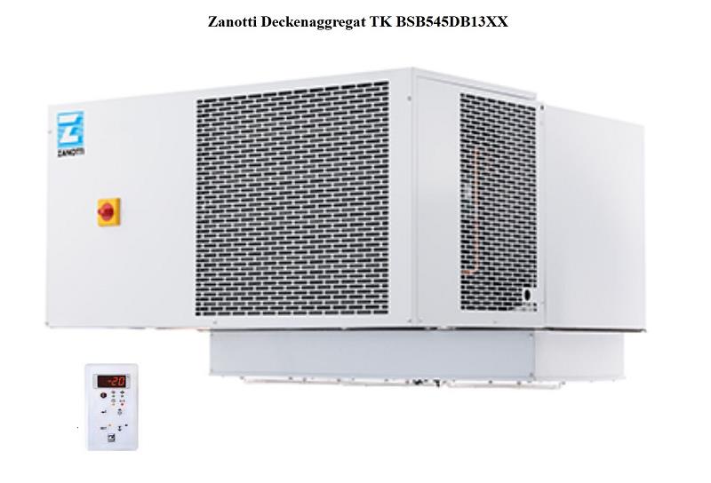 Bild 1: Zanotti Deckenaggregat TK BSB545DB13XX