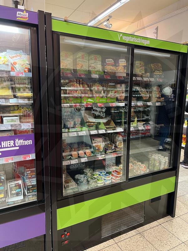 Bild 3: Cool-Line Kühlregal mit Schiebetüren Chamonix-T 120