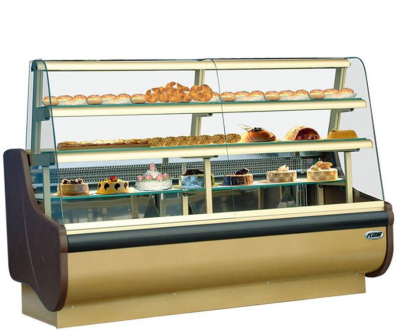 Bild 1: KBS Bake 1300 Kuchenverkaufstheke