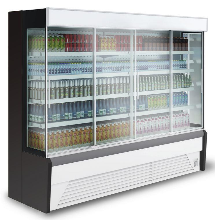 Bild 1: KBS Kühlregal BALI Pro 252 mit Schiebetüren