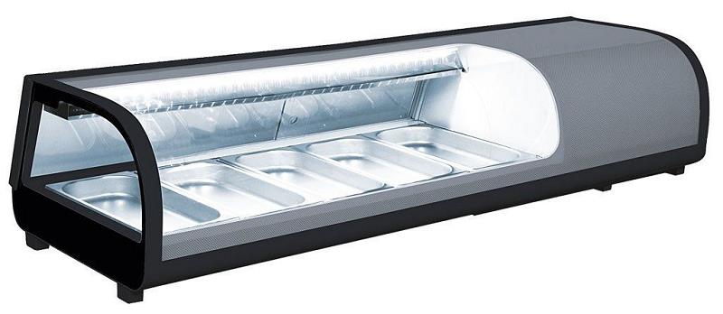 Bild 1: KBS Aufsatzkühlvitrine Sushi 1400