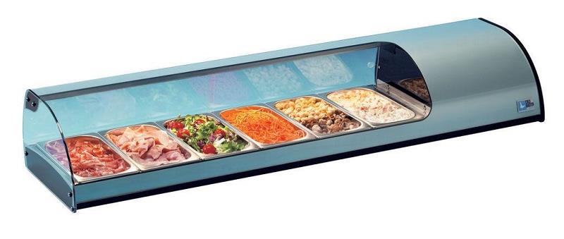 Bild 1: KBS Kühlaufsatz Tapas 4 GN 1/3