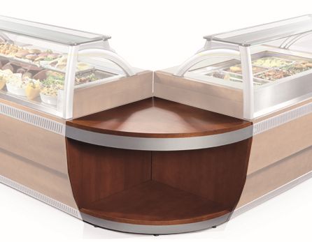 Bild 1: Nordcap Speisenausgabe Brunch Ecke 90°