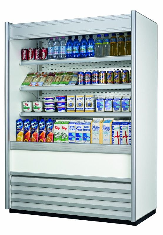 Bild 1: Nordcap Wandkühlregal CLIPPER 180 Slim