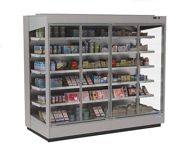 Bild 1: Nordcap Wandkühlregal Panda 250 4P H205