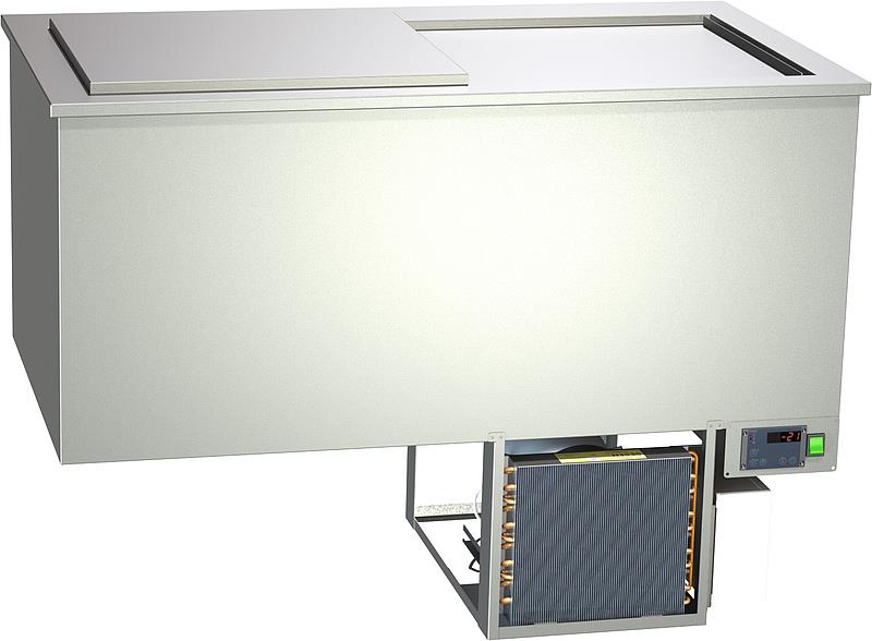 Bild 1: Nordcap Tiefkühlwanne EISU-TKW 120-Z, zentralgekühlt