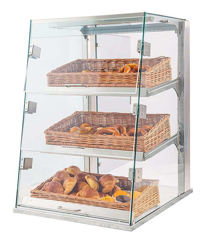 Bild 1: Nordcap Präsentationsvitrine ungekühlt NEUTRAL FLAPS 87