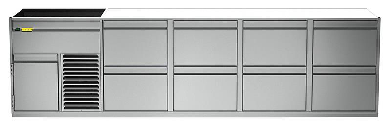 Bild 1: Nordcap Getränketheke Nikosia 2 Becken links