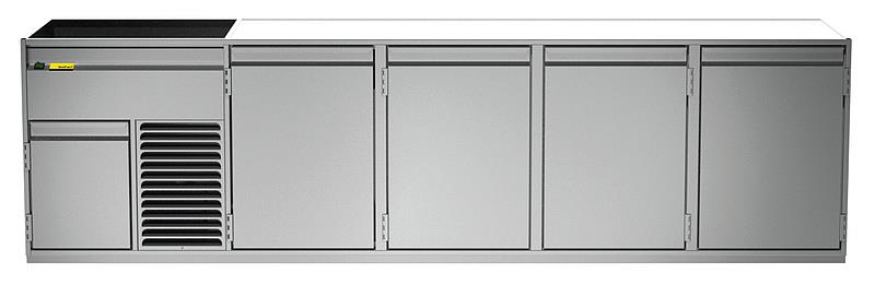 Bild 1: Nordcap Getränketheke Warschau - 2 Becken links