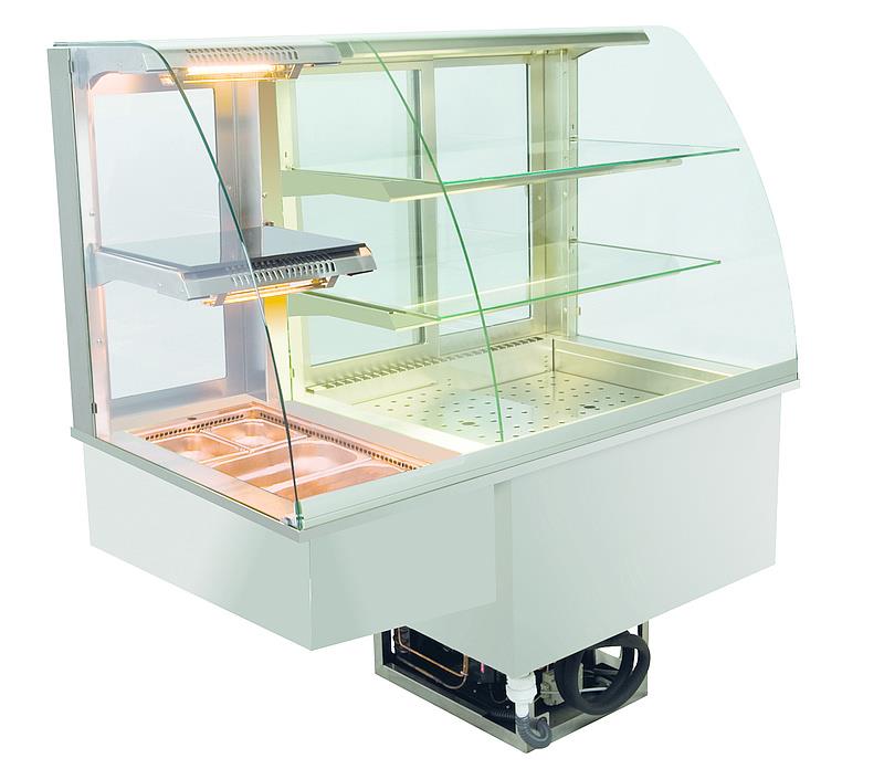 Bild 1: Nordcap Kombinationsvitrine KGW GR-127-70-E