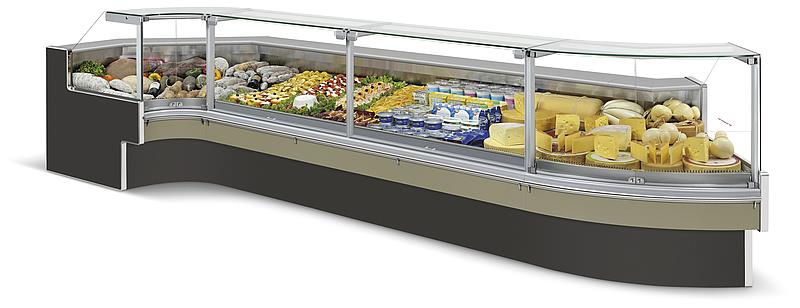 Bild 1: Nordcap Frischwarentheke Milos P 3125-M2-O