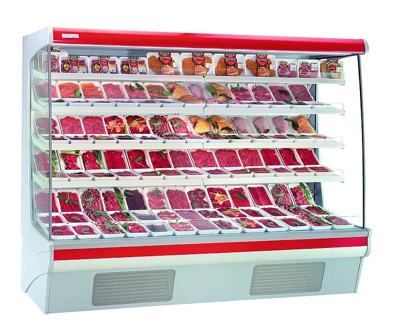 Bild 1: Nordcap Fleischkühlregal  TWIST 2500