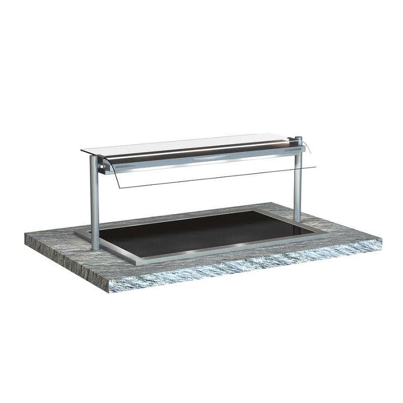 Bild 1: Nordcap Hustenschutz mit Wärmebrücke WB HS-2/1-45