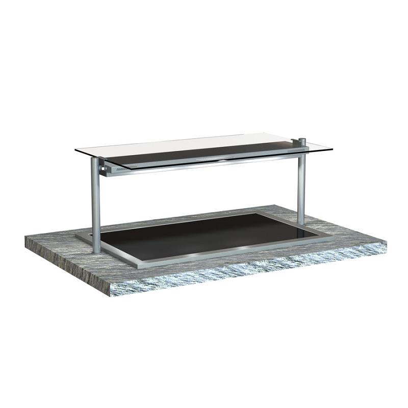 Bild 1: Nordcap Hustenschutz mit Wärmebrücke WB HS E-3/1-45