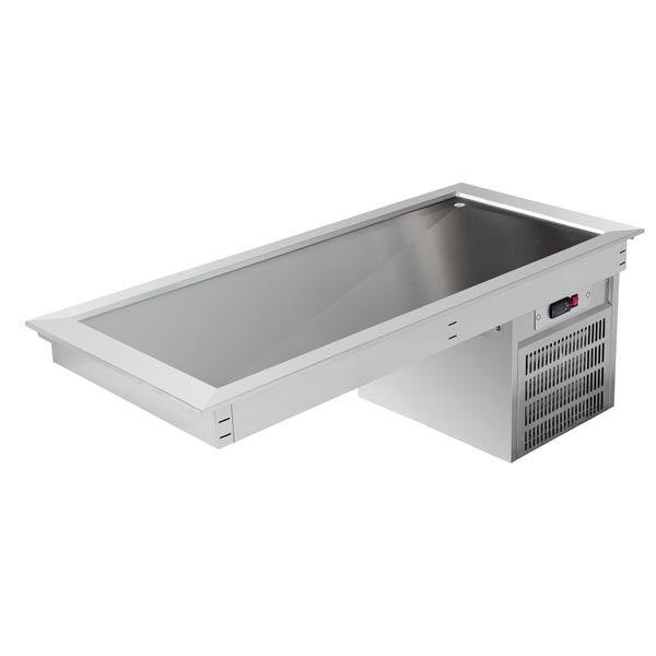 Bild 1: KBS Einbau Kühlplatte GN 4/1 statische Kühlung