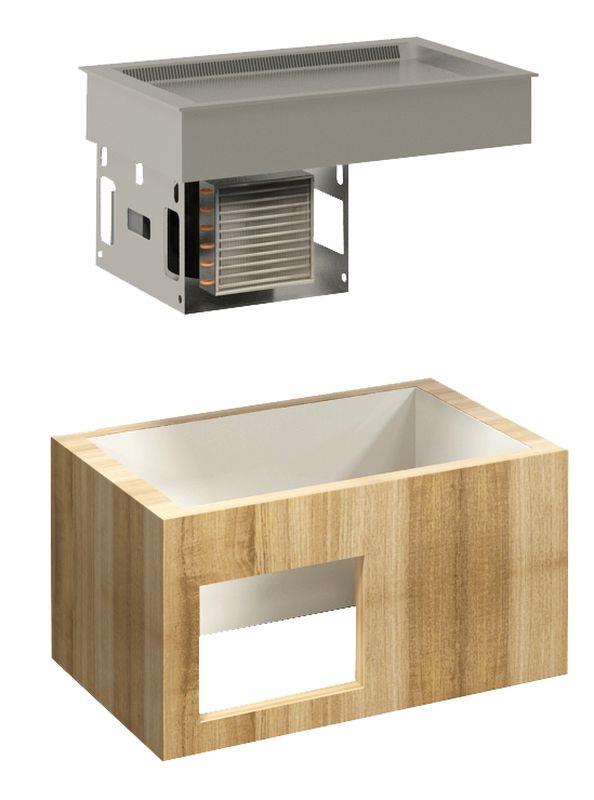 Bild 6: KBS Umluft Einbau Kühlplatte für 4 x EN 1