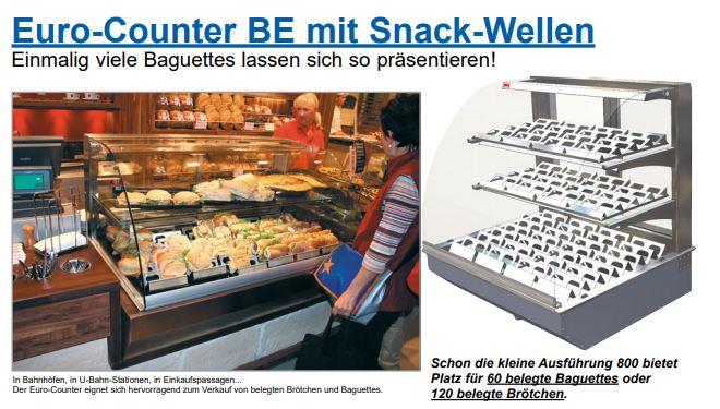 Bild 8: Wiha Kühlvitrine Euro Counter 710 BE 1600 eckig