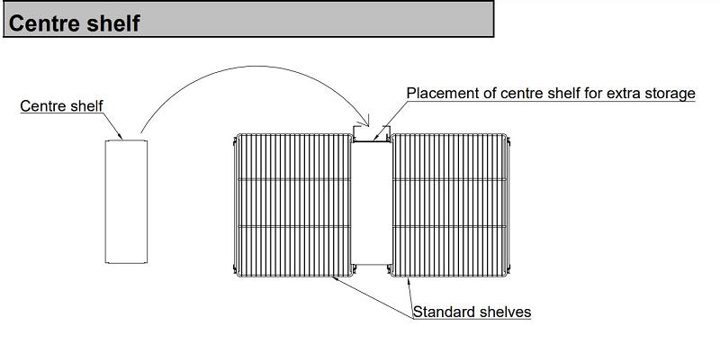 Bild 5: Gram G+ Maxi F1400  Edelstahl-Tiefkühlschrank GN 2/1