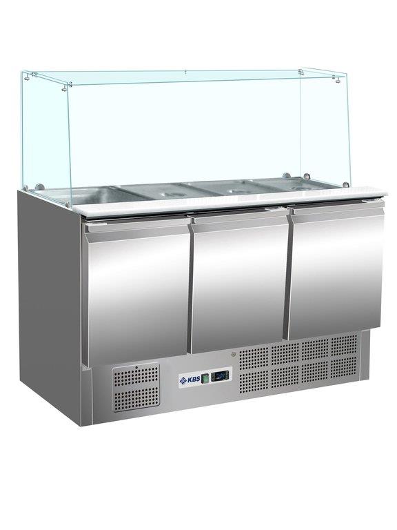 Bild 1: KBS Saladette 904 mit Glasaufbau