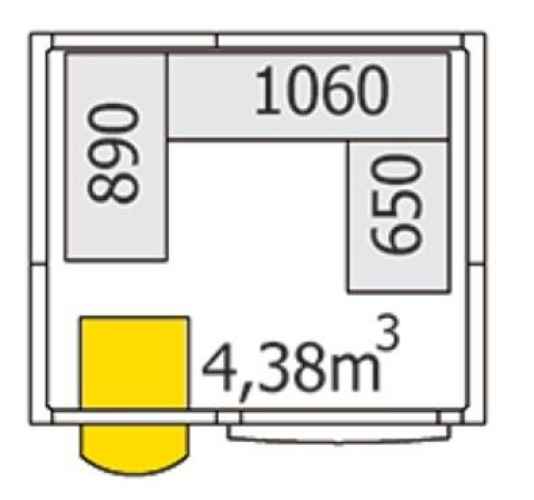 Bild 3: Nordcap Kühlzellen / Tiefkühlzellen Regalsystem Z 170-170 / 174-