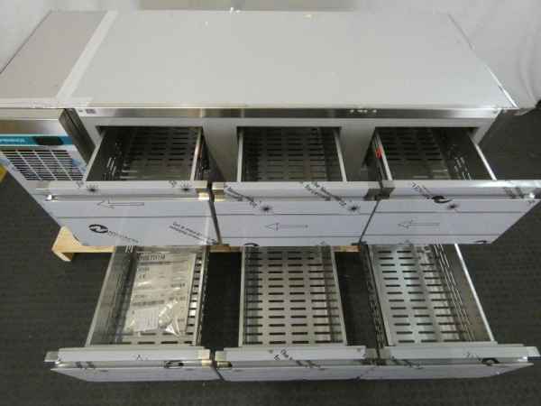Bild 3: Nordcap Kühltisch (3 Abteile) CLM 650 3-7051 B-Ware