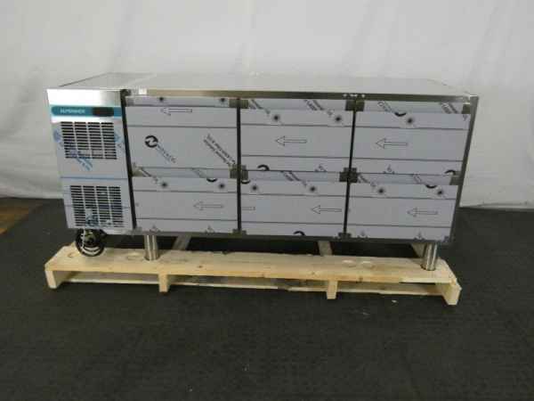 Bild 4: Nordcap Kühltisch (3 Abteile) CLM 650 3-7051 B-Ware