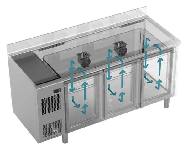 Bild 4: Nordcap Kühltisch CLM 700 3-7051 B-Ware