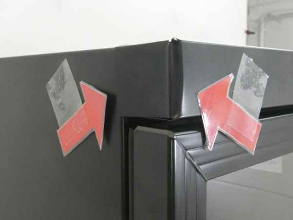 Bild 6: Nordcap Glastürkühlschrank KU 385 G II BLACK B-Ware