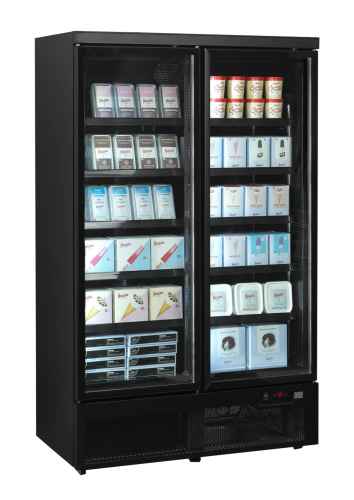 Bild 2: Nordcap Glastürtiefkühlschrank ATOM MAXI TK 2T-BB B-Ware