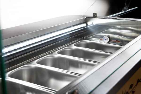 Bild 3: Nordcap Speiseeisvitrinen CARRETTINO WEISS B-Ware