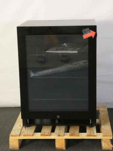 Bild 3: Nordcap Glastürkühlschrank M 95 BLACK B-Ware