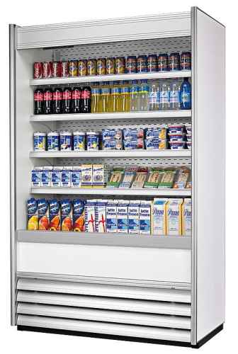 Bild 2: Nordcap Wandkühlregal ALASKA 240 H 1950 LED OM B-Ware