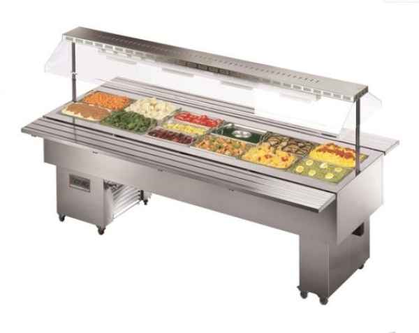Bild 2: Nordcap Buffets und Outdoorlösungen ISOLA 4 BM INOX B-Ware