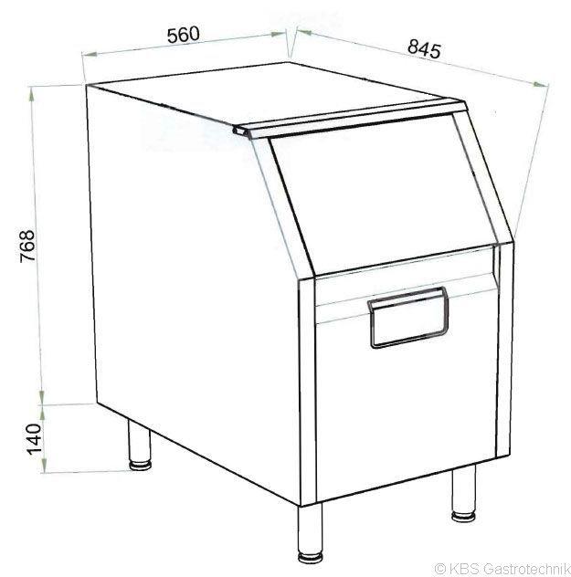 Bild 2: KBS Eisbereiter Vorratsbehälter B 150