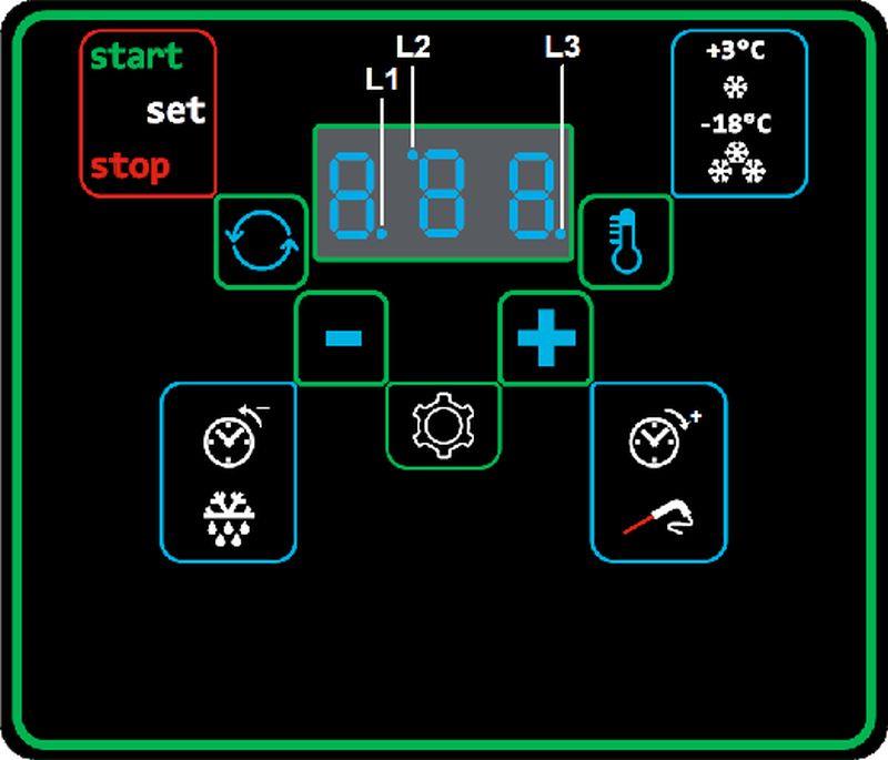Bild 7: KBS Chilly-1 Schockfroster für 3x GN 1/1