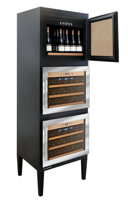 Bild 1: KBS Weinkühlvitrine Merlo 3 S