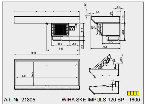 Bild 3: Wiha Kühleinsatz SKE 120 SP IMPULS 1600