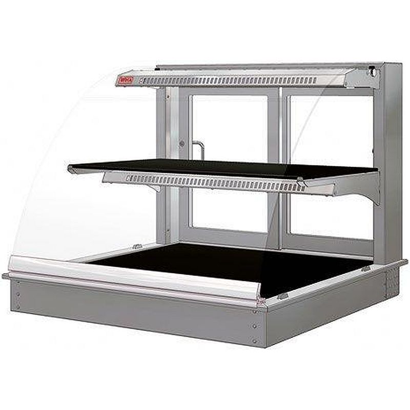 Bild 1: Wiha Warmhaltevitrine Snack Counter HOT 520 BE 3 rund