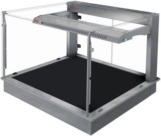 Bild 1: Wiha Warmhaltevitrine Snack Counter HOT iLogic 430 Multi 4