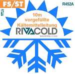 Rivacold 10m vorgefüllte Kältemittelleitung
