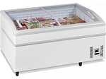 Esta Tiefkühltruhe mit Glasschiebedeckeln Shallow-150CF