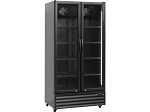 Esta Glastür Kühlschrank SD 826E-Black