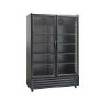 Esta Glastür Kühlschrank SD 1326E-Black