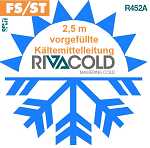 Rivacold 2,5m vorgefüllte Kältemittelleitung