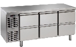 Nordcap Kühltisch, 3 Abteile CLM 3-7051 APL
