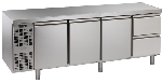 Nordcap Kühltisch, 4 Abteile CLM 4-7011 APL