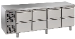 Nordcap Kühltisch, 4 Abteile CLM 4-7051 APL