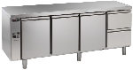 Nordcap Kühltisch, 4 Abteile CLO 4-7011 APL